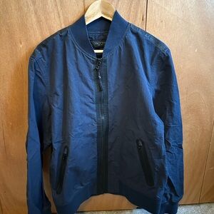 Rag & Bone Navy Bomber Jacket